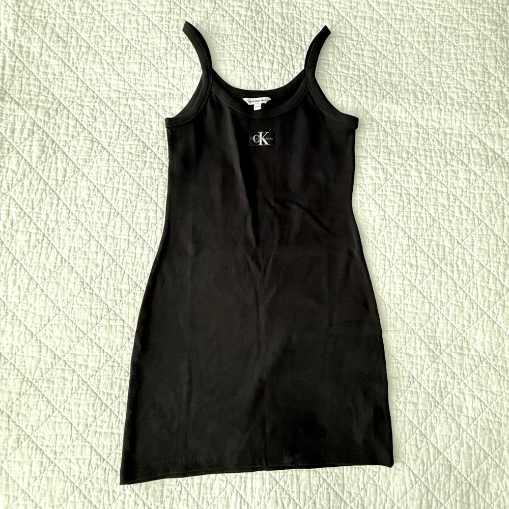 NWOT Calvin Klein Jeans Black Ribbed Top
